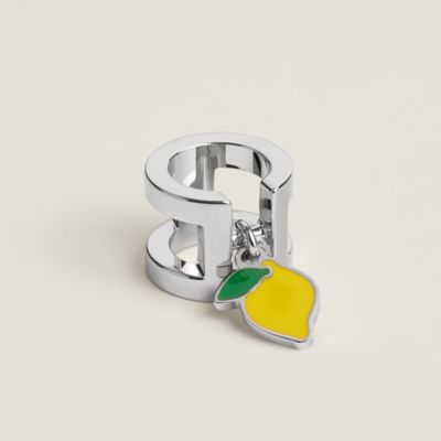 スカーフリング ツイリー 《ブラソン》 - グレー | Hermès - エルメス